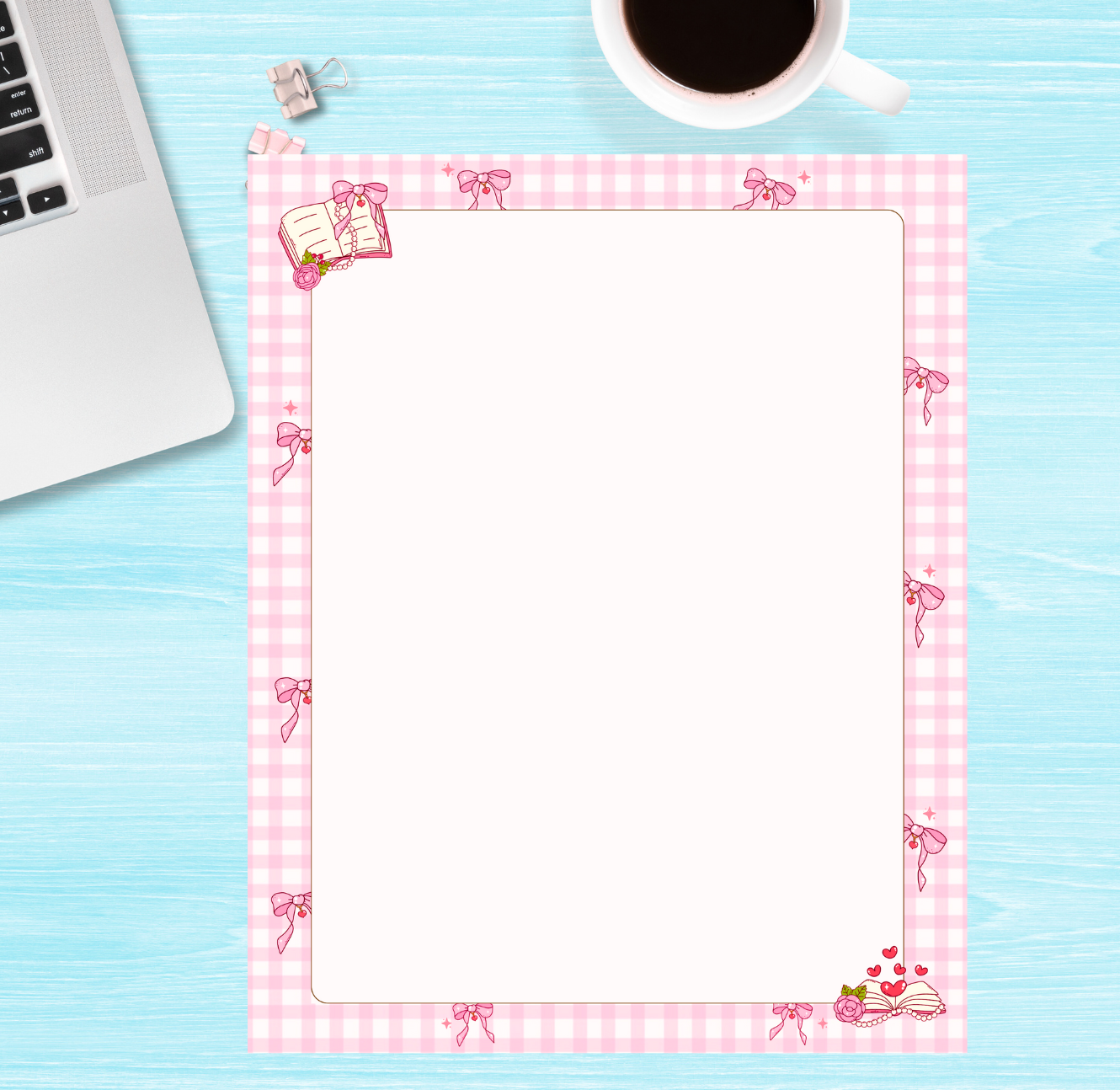 Sweet Coquette Book Notepad / Planners