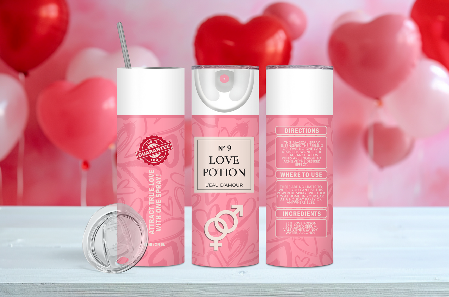 Love Potion #9 20 oz Tumbler