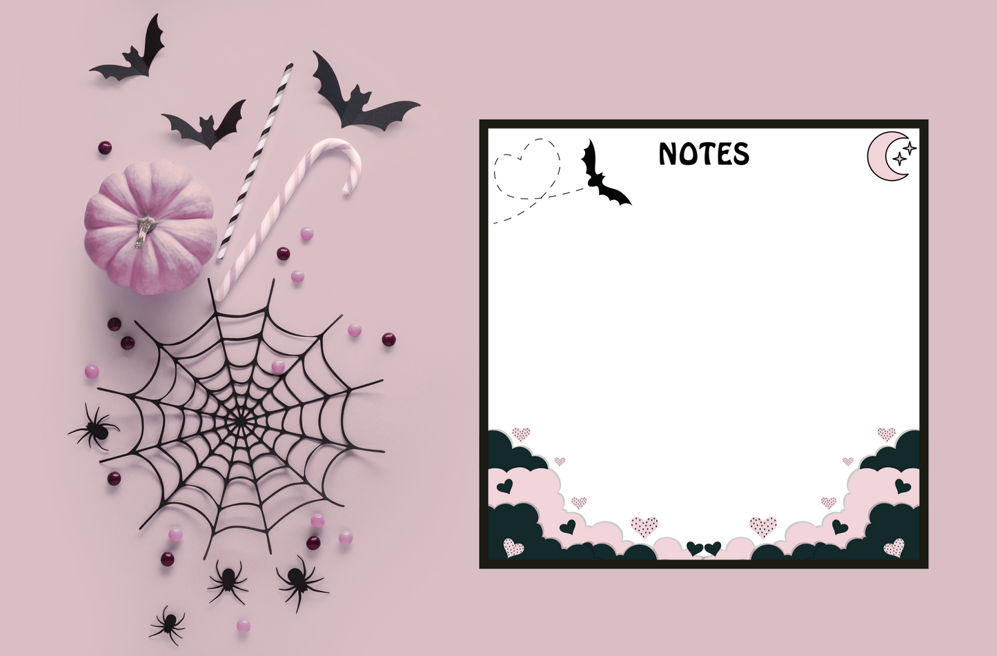 Spooky Pastel Planners/ Notepads