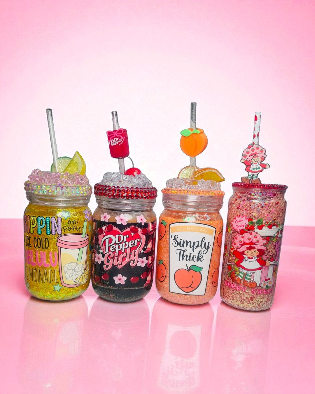 SNOW GLOBE TUMBLERS