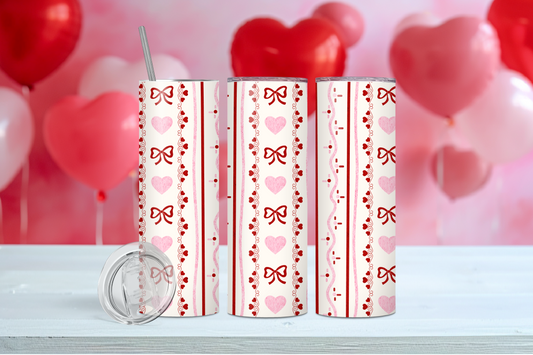 Bows & Hearts 20 oz Tumbler