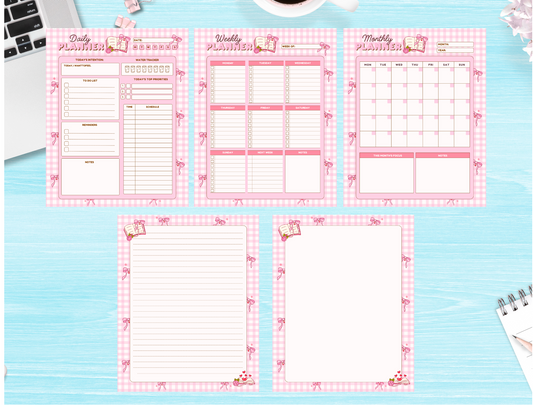 Sweet Coquette Book Notepad / Planners
