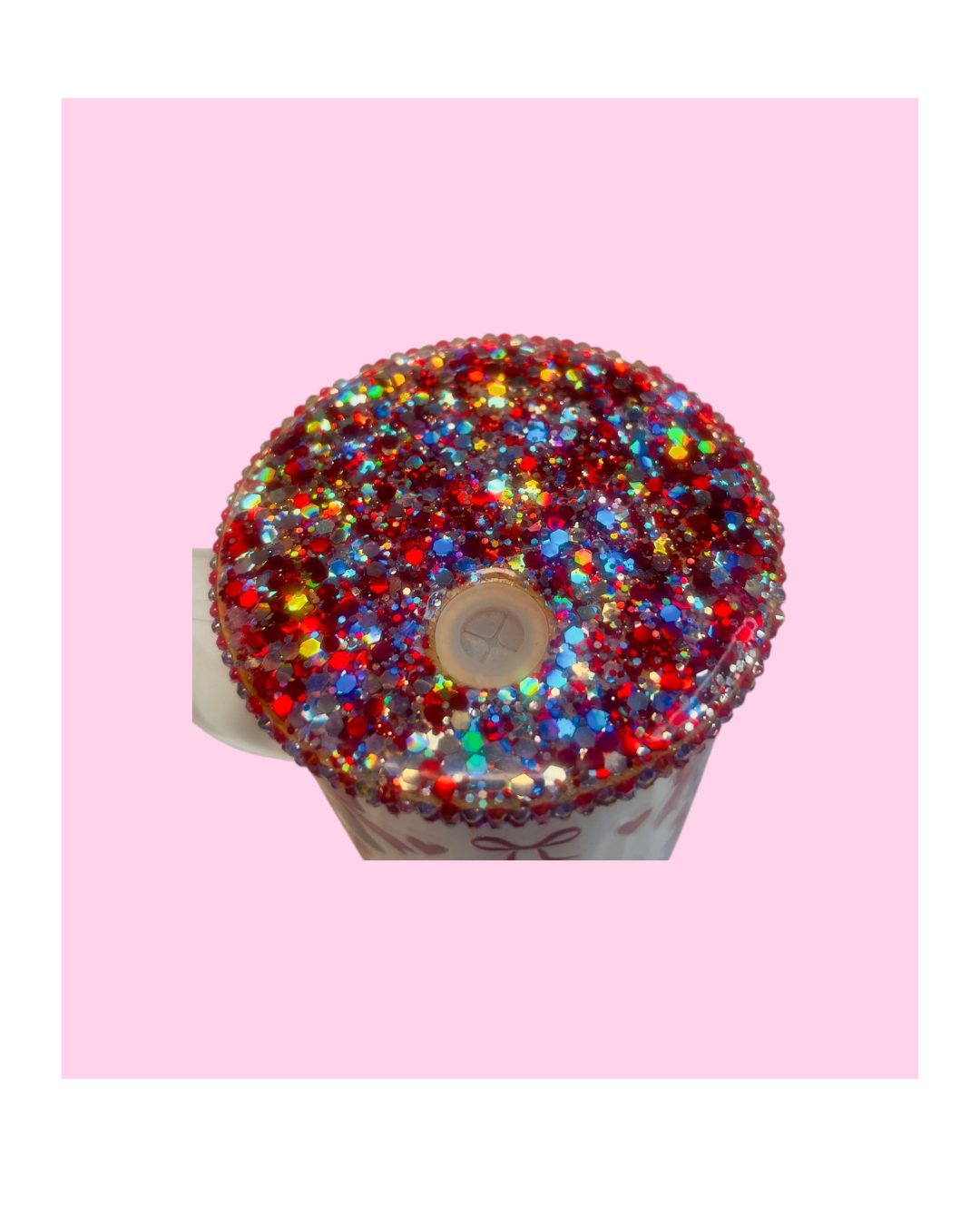 Coke 17oz Mug/Rhinstone Lid