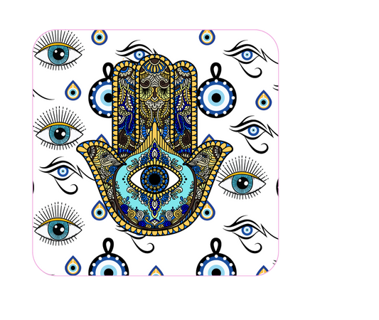 Hamsa Hand Mouse Pad