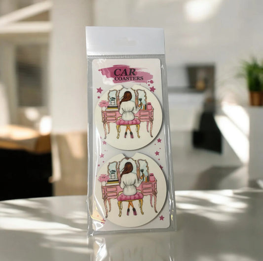Beauty Car Coasters