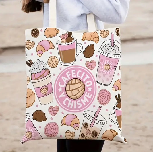 Cafecito Y Chisme Tote Bag