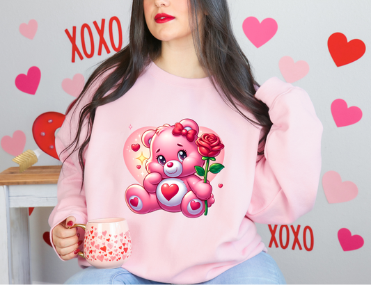 Valentine Love Bear Sweatshirt