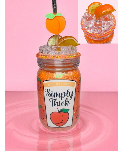 Simply Thick Acrylic Mason Jar 20oz