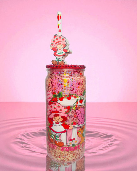 Strawberry Girl 20oz Acrylic Tumbler 20 oz